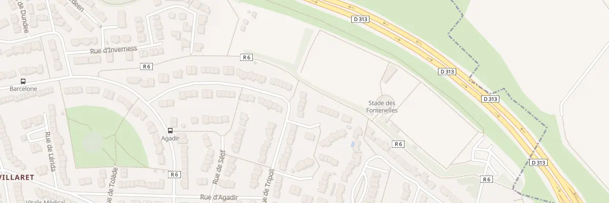 Plan du 51 Rue de Tripoli au Mans
