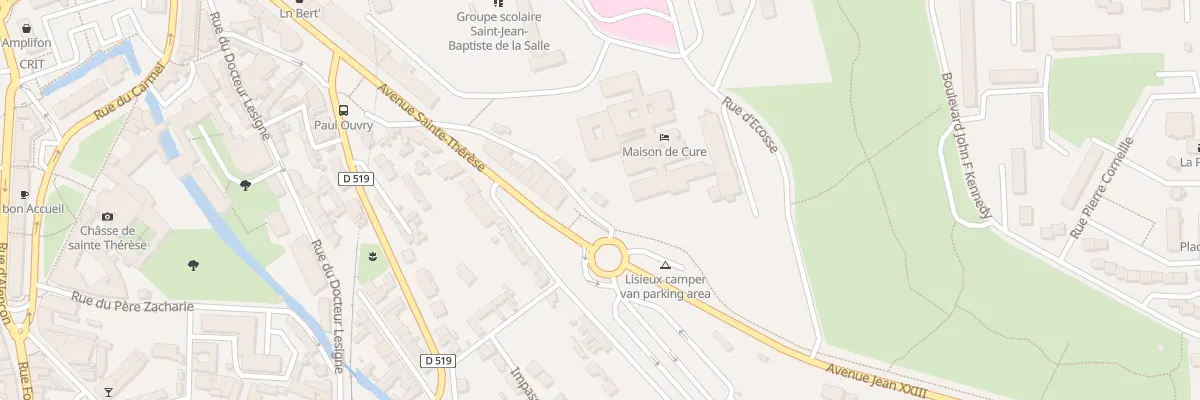 Plan du 15 Rue des Champs Rémouleux à Lisieux