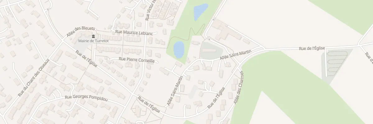 Plan du 2 All Saint-Martin à Turretot