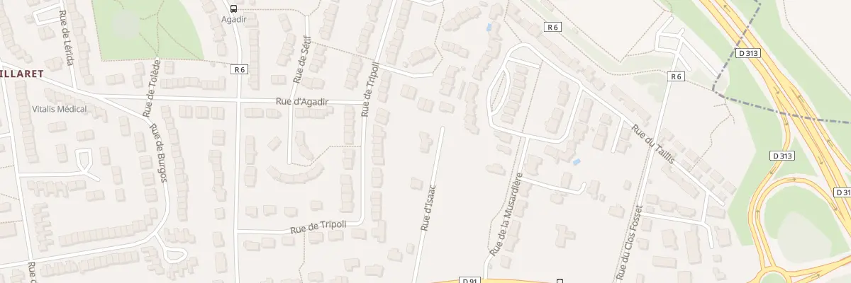 Plan du 275 Rue d’Isaac au Mans