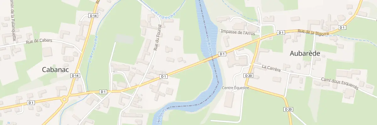 Plan du 37 Rte du Pays des Coteaux à Cabanac