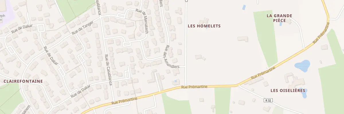 Plan du 4 Rue des Amandiers au Mans