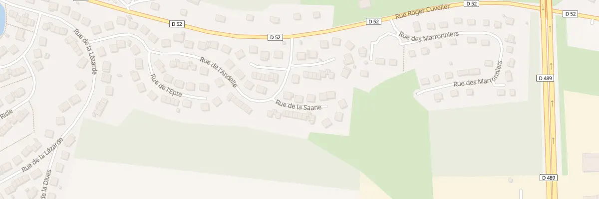 Plan du 7 Rue de la Saane à Épouville