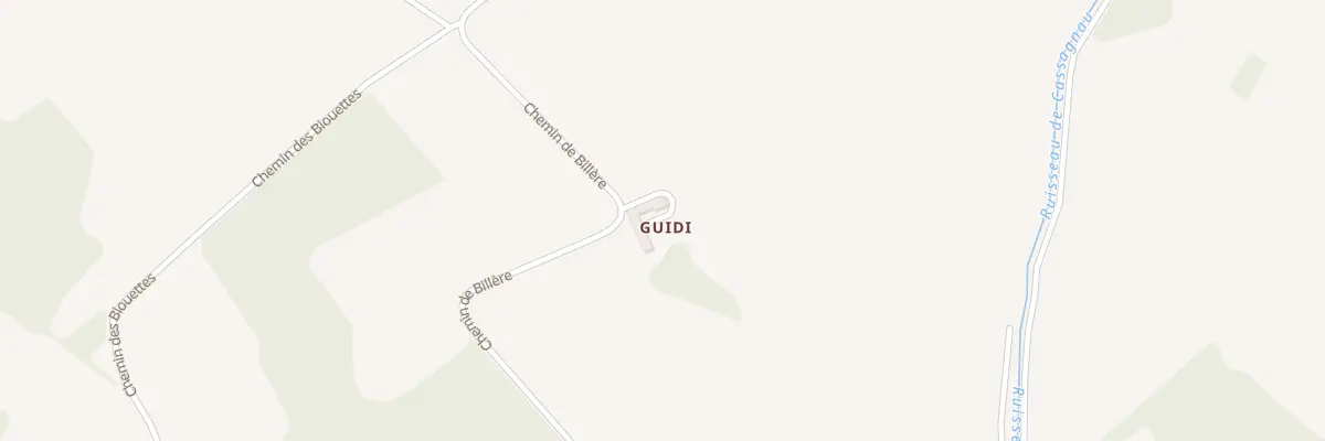 Plan du 5006 Guidi à Monlezun