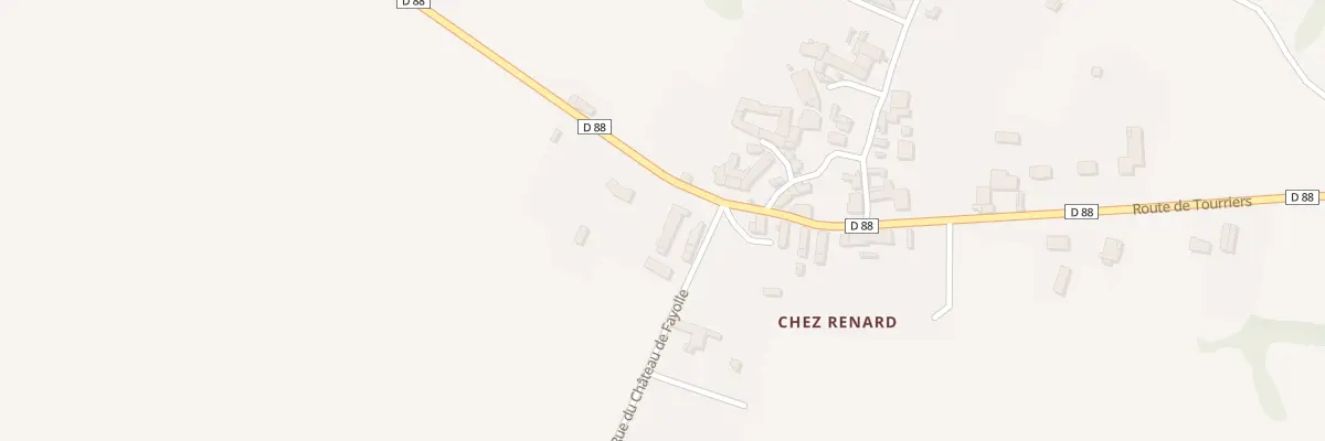 Plan du 14 Rue du Chateau de Fayolle à Jauldes