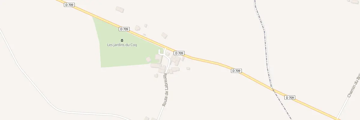 Plan du 5 Rte de Labreuille à Montignac-le-Coq