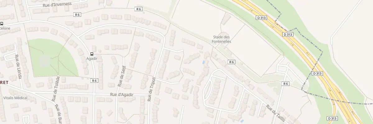 Plan du 77 Rue de Tripoli au Mans