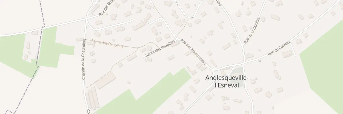Plan du 5 Sen des Peupliers à Anglesqueville-l’Esneval