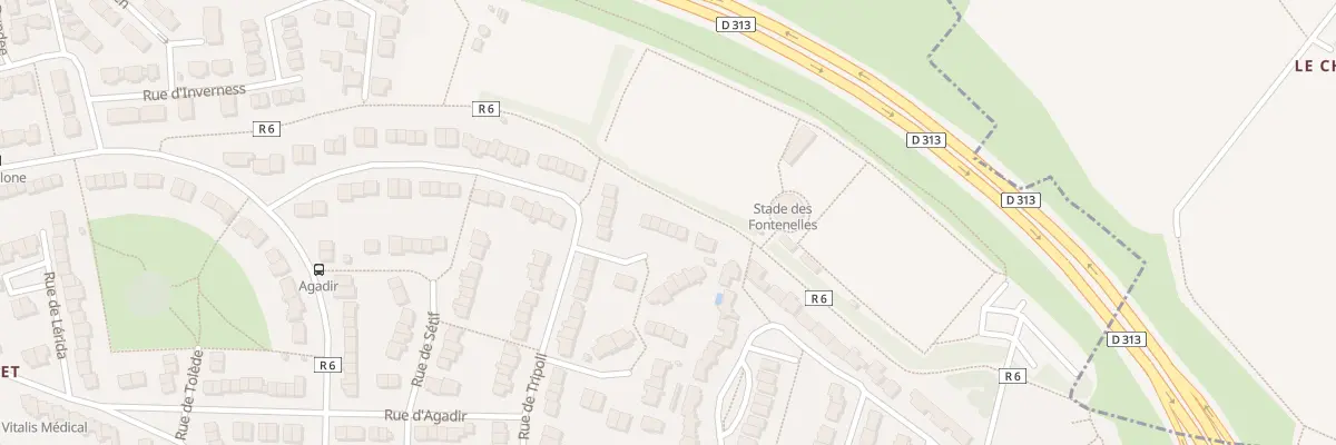 Plan du 63 Rue de Tripoli au Mans