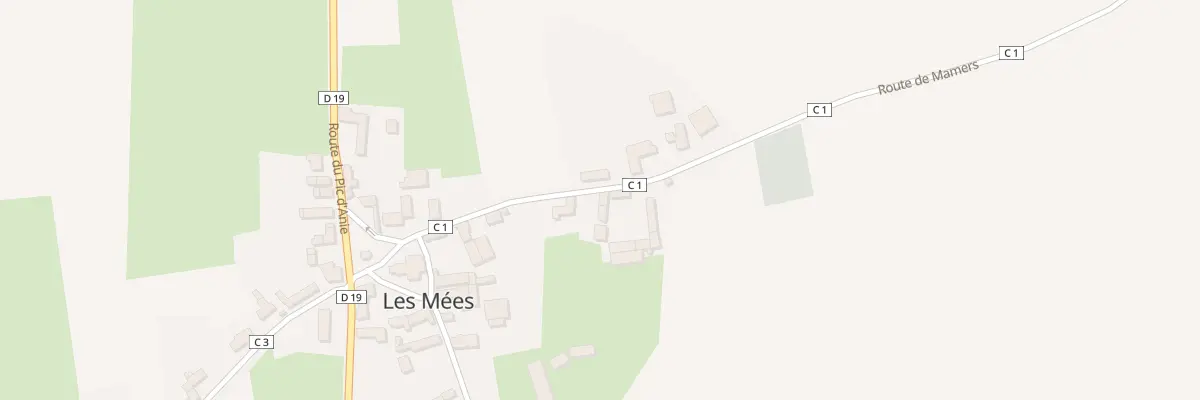 Plan du 4 Rue du Bourg D Anfray aux Mées