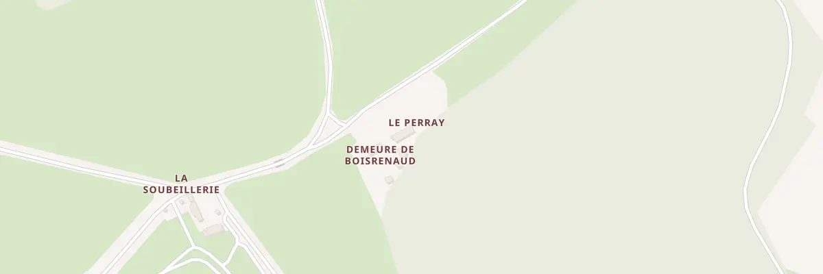 Plan du 1 Domaine Boisrenaud à La Chapelle-aux-Choux