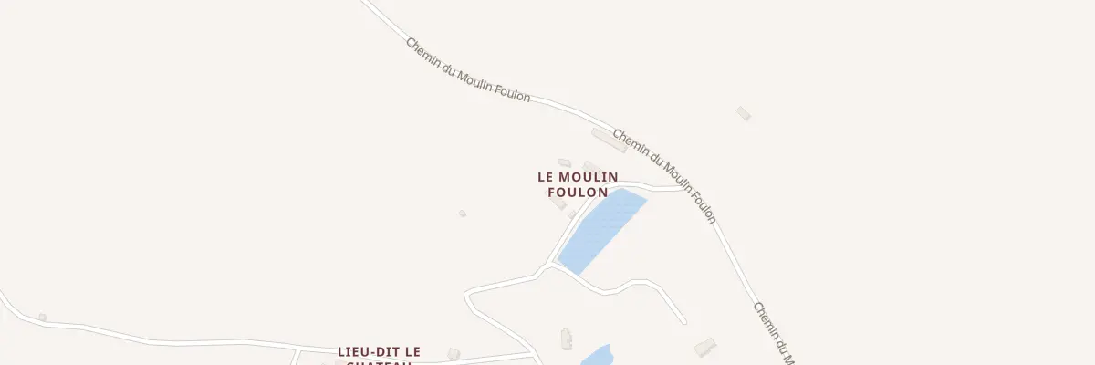 Plan du 501 Che du Moulin Foulon à Aubry-le-Panthou