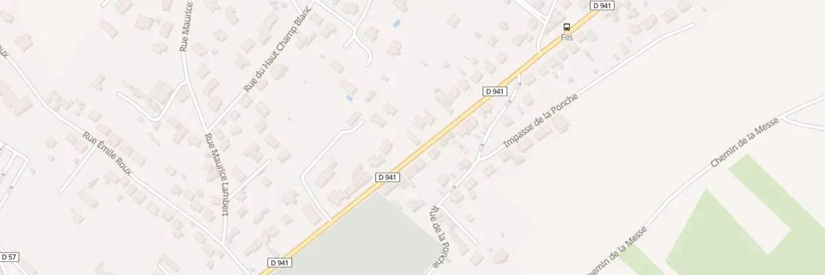 Plan du 257 Av Marechal Foch à Ruelle-sur-Touvre