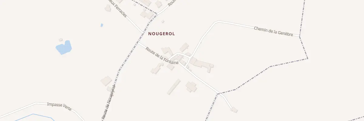 Plan du 86 Nougerol à Petit-Bersac