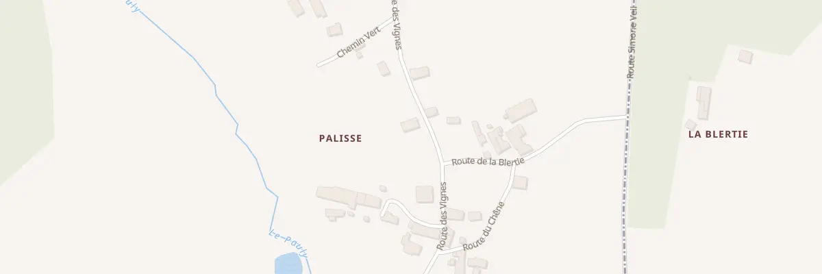 Plan du 105 Palisse à Petit-Bersac