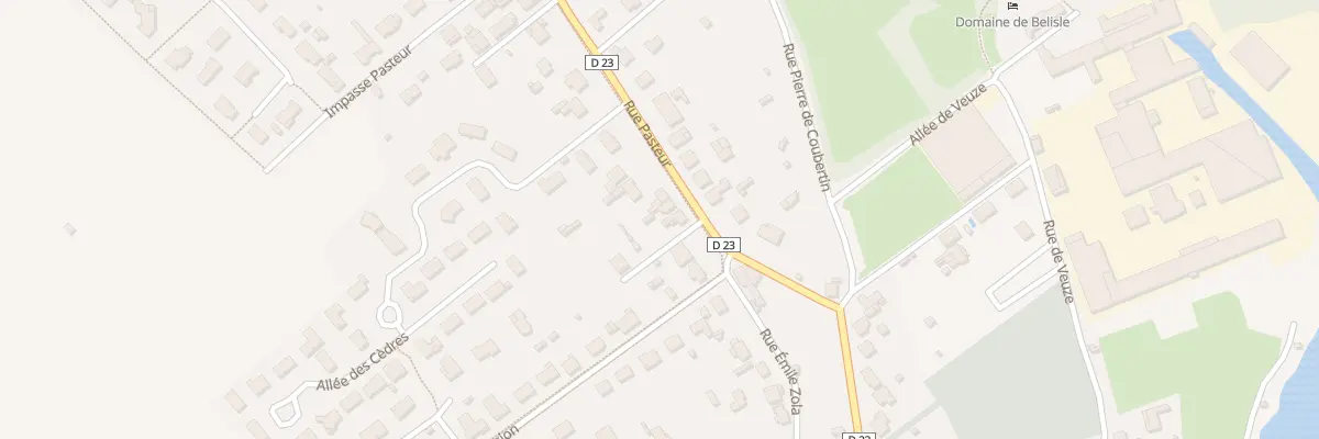 Plan du 11 Rue Pasteur à Magnac-sur-Touvre
