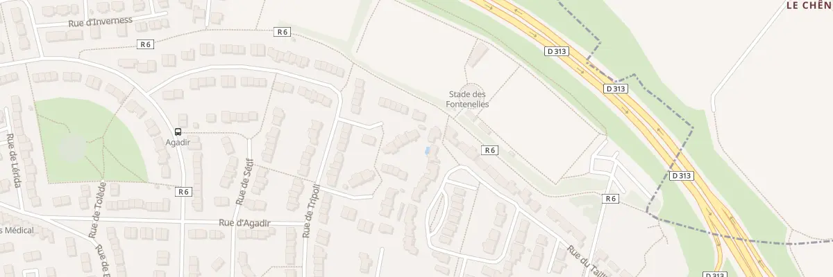 Plan du 71 Rue de Tripoli au Mans