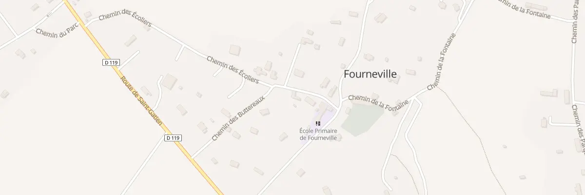 Plan du 77 Che des Buttereaux à Fourneville