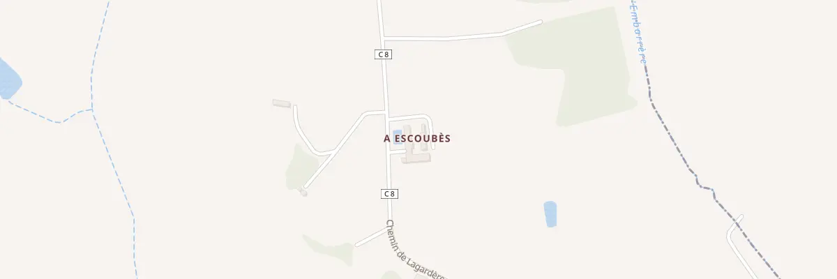 Plan du 5039 A Escoubes à Laveraët