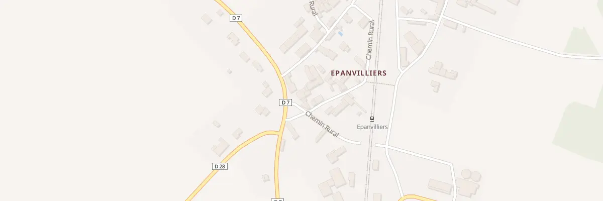 Plan du 5172 Epanvilliers à Blanzay