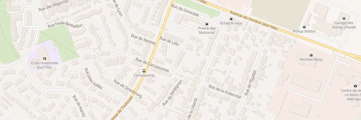 Plan du 37 Rue de Lille au Mans