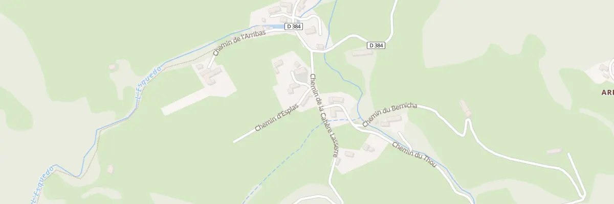 Plan du 5026 Desplas à Banios