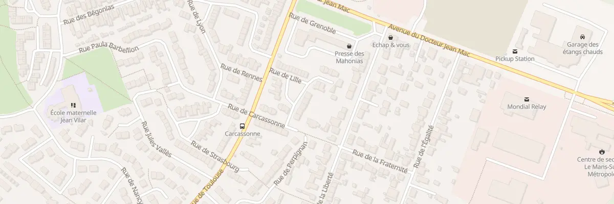 Plan du 35 Rue de Lille au Mans
