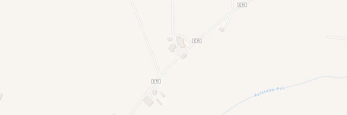 Plan du 154 Tulos à Sénestis