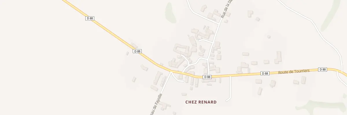 Plan du 5009 Chez Renard à Jauldes