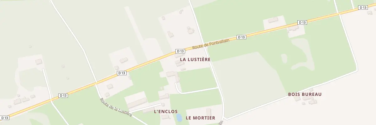 Plan du 63 Rte de Pontvallain à Mayet
