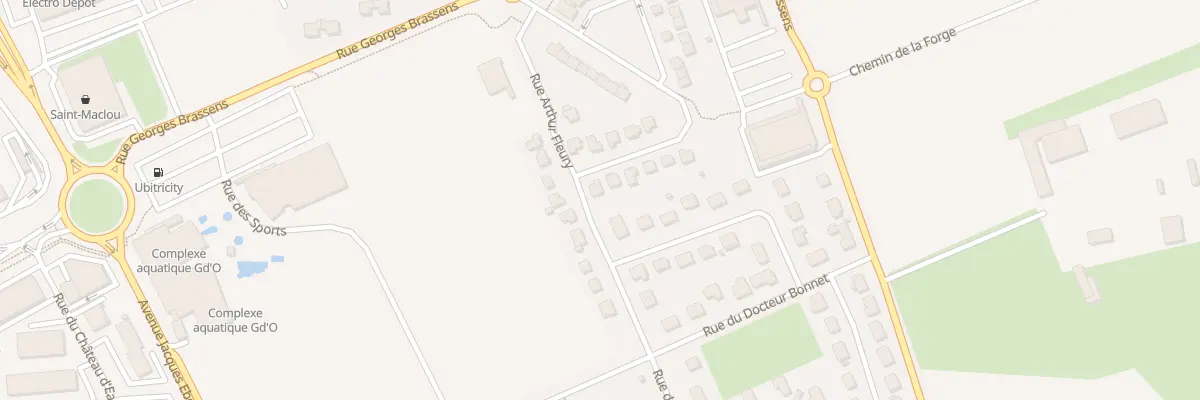 Plan du 2 Rue Théodore Monod à Gonfreville-l’Orcher