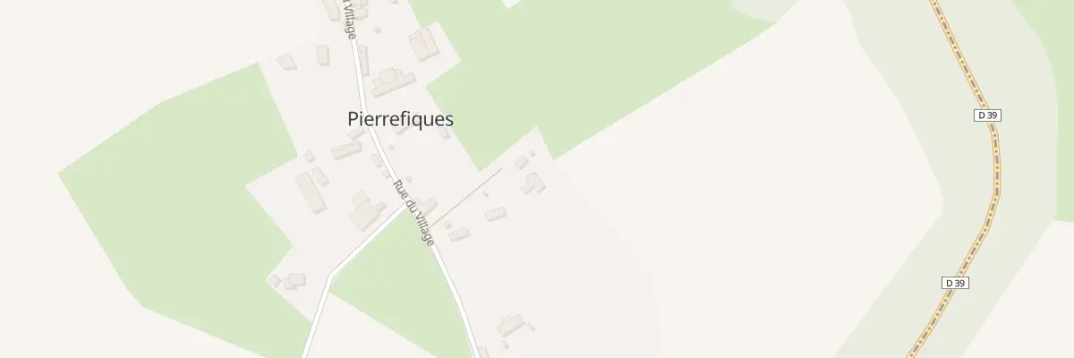 Plan du 70 All du Rougemare à Pierrefiques