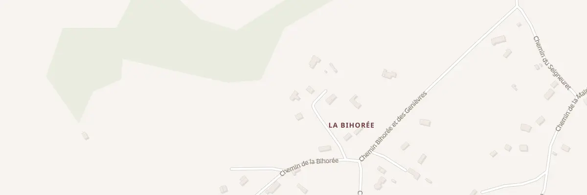 Plan du 98 Imp de la Bihorée à Saint-Jean-de-Livet