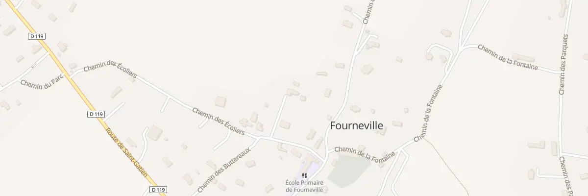 Plan du 94 Che des Buttereaux à Fourneville