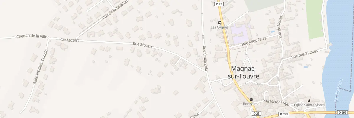 Plan du 3 Imp Mozart à Magnac-sur-Touvre
