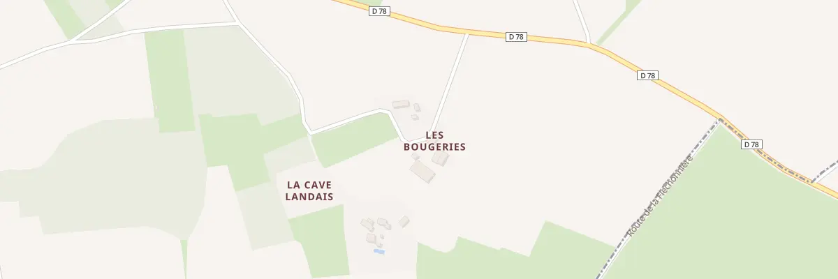 Plan du 5135 Les Bourgeries à Sarcé