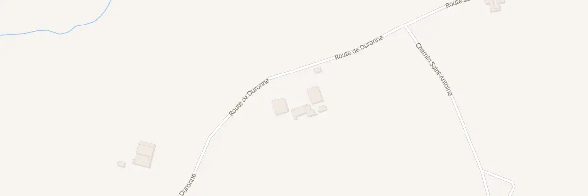 Plan du 33 Rte de Duronne à Birac-sur-Trec