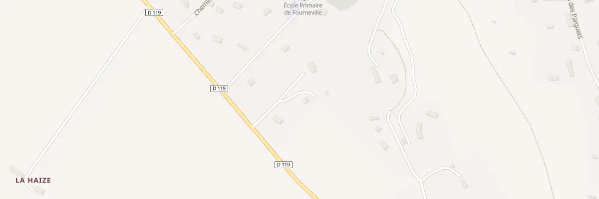 Plan du 5169 La Cour de la Fontaine à Fourneville