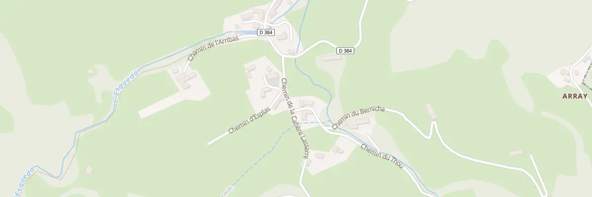 Plan du 5026A Terre Nere à Banios