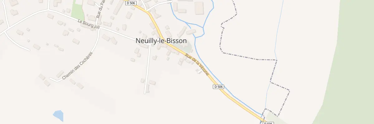Plan du 15 Le Bourg à Neuilly-le-Bisson