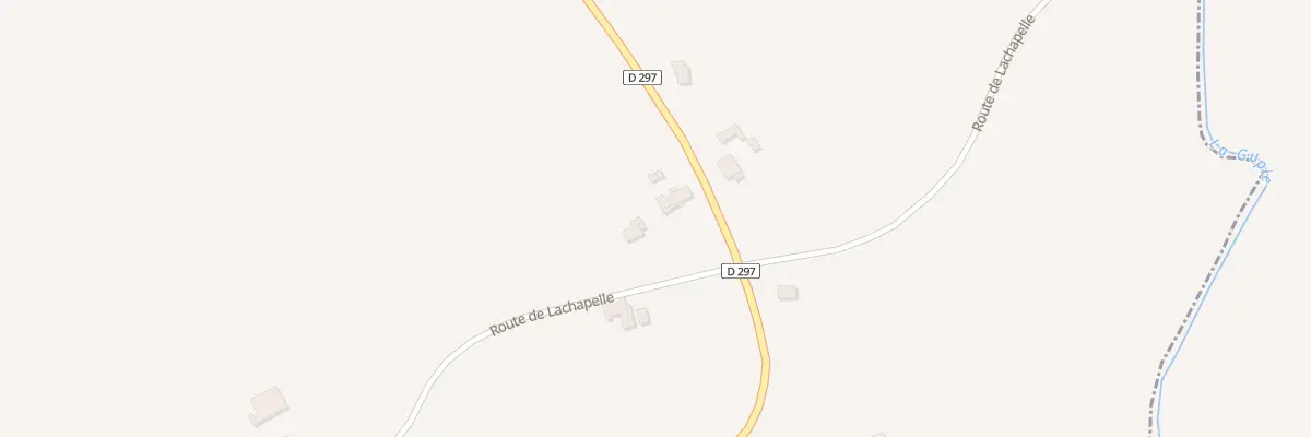 Plan du 1971 Rte de Lachapelle à Saint-Avit