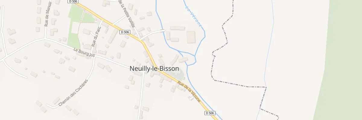 Plan du 1 Moulin des Chenappes à Neuilly-le-Bisson
