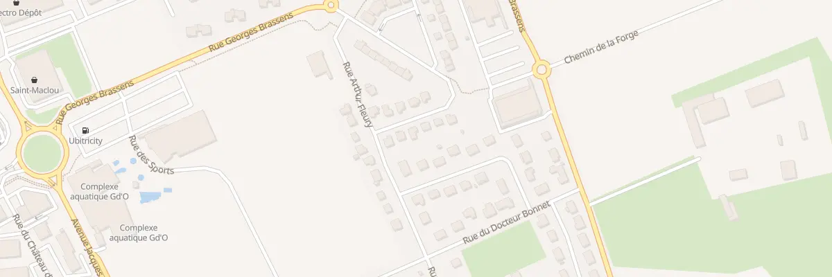 Plan du 6 Rue Théodore Monod à Gonfreville-l’Orcher
