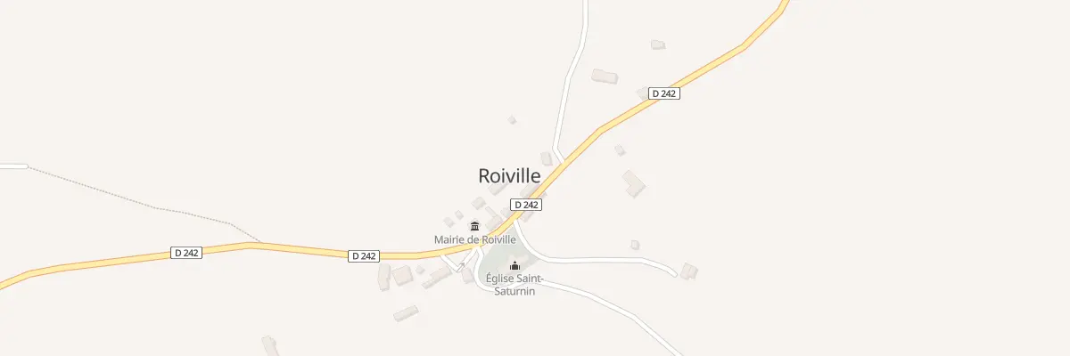 Plan du 44 Le Bourg à Roiville