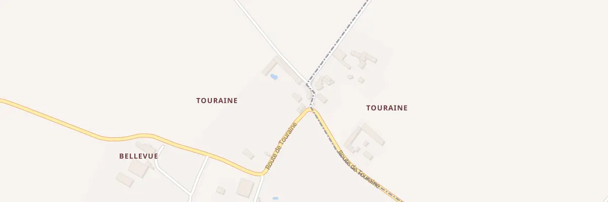 Plan du 95 Touraine à Marçay
