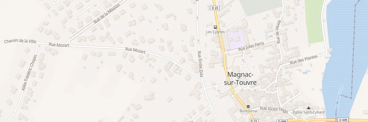 Plan du 4 Rue Mozart à Magnac-sur-Touvre