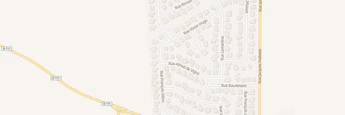 Plan du 14 Rue Alfred de Vigny à Saint-Martin-du-Manoir