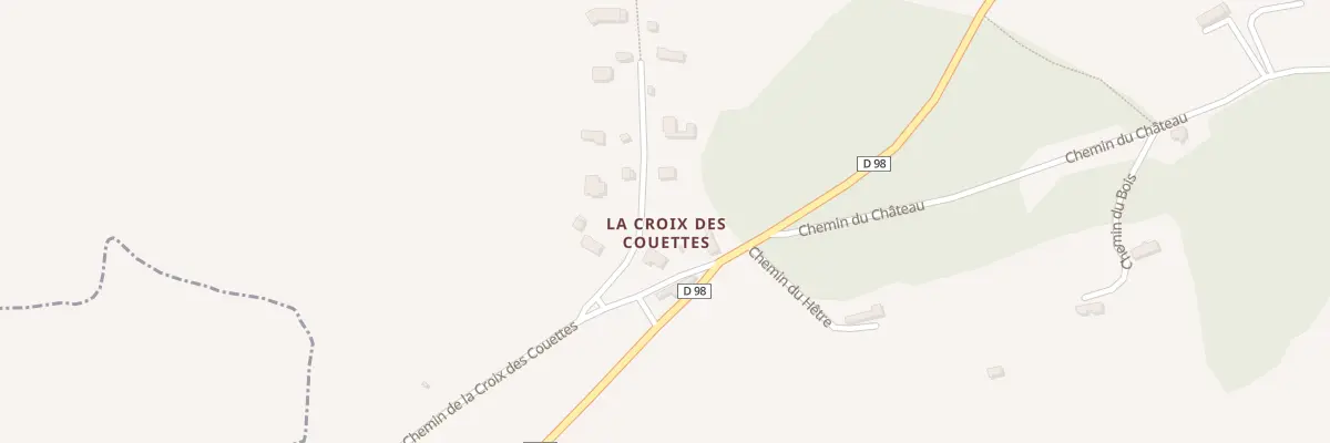 Plan du 82 Chem des Perrées à Norolles