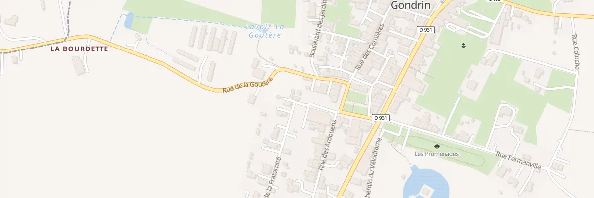 Plan du 17 Rue du Couvent à Gondrin