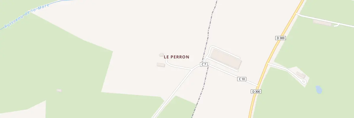 Plan du 5031 Le Perron à Lucé-sous-Ballon